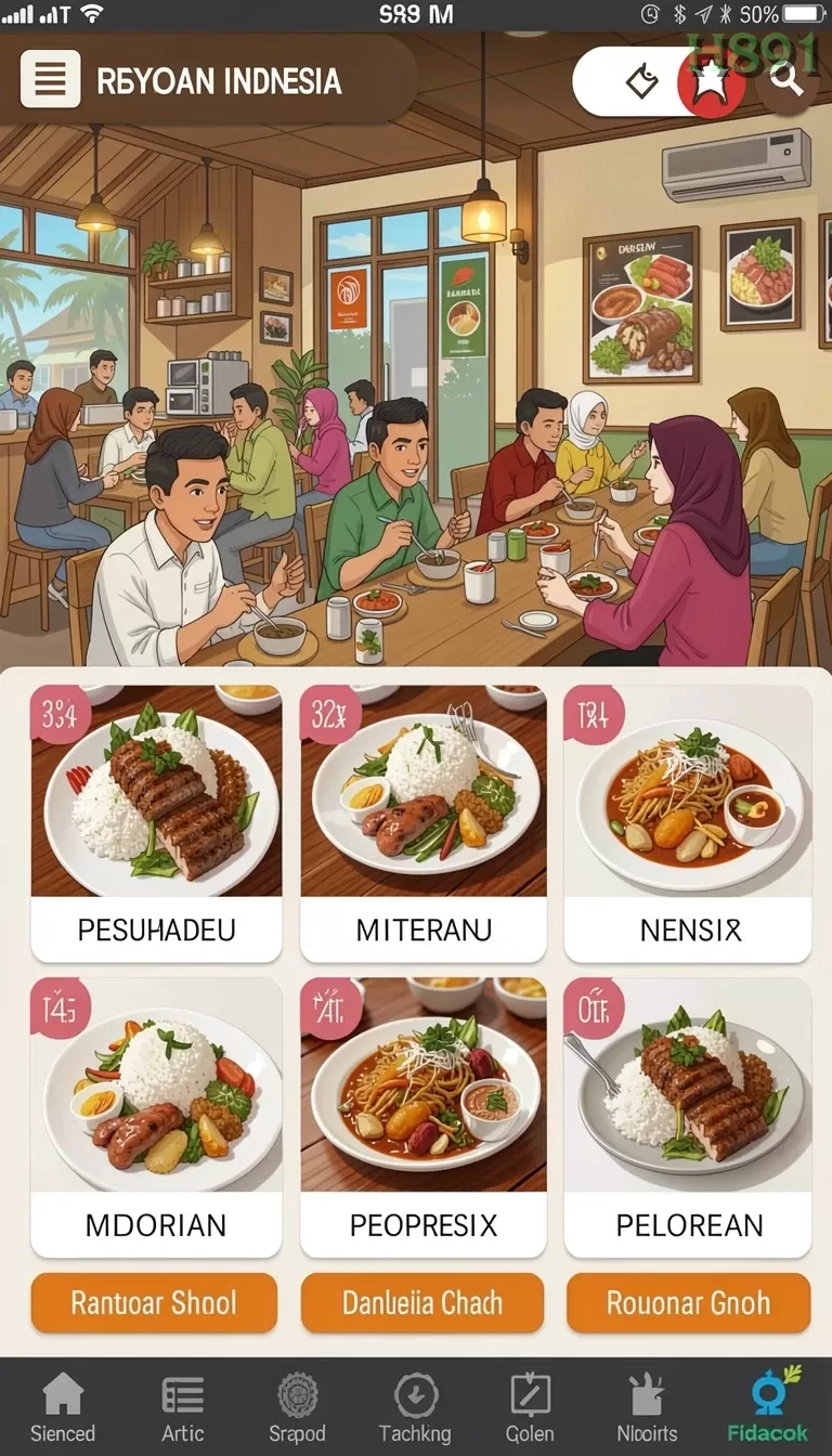 Cuplikan layar DEWI222 — aktivitas